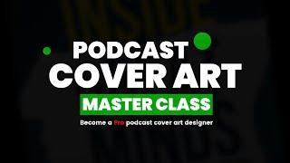 How to Create Podcast Cover Art Design - Full Course - Urdu/Hindi