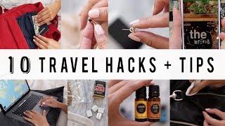 10 SMART TRAVEL HACKS + TIPS  | ANN LE