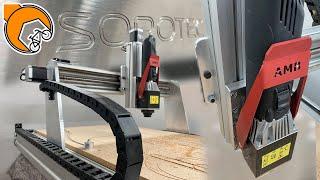 CNC Sorotec Hobbyline, AMB FME-U und Vakuum Sauger