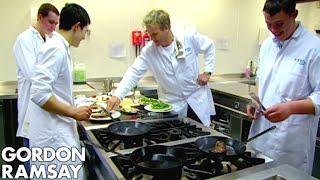 Chef Ramsay Teaches Amateur Butchers How to Cook A Perfect Steak | Gordon Ramsay