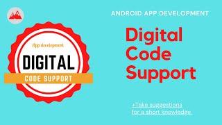 Digital Code Support | Intro Video with title