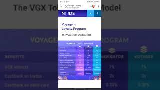 Voyager crypto trading platform VGX