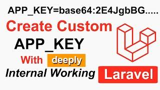 Explain All About APP KEY In Laravel, How To Create Custom APP KEY In Laravel In Hindi