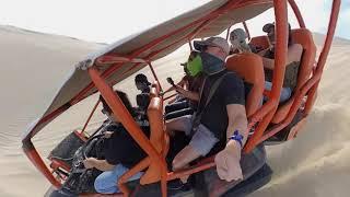 Dune buggy rides and sandboarding in Huacachina, Peru