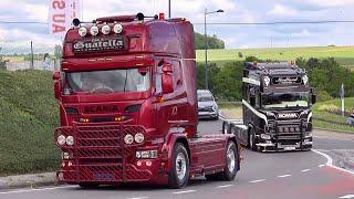 Best of Scania V8 open pipes Sound 2024