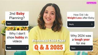 2nd Baby Planning, Weight Loss after Baby, Bad Year n more | Ekdam Personal Q&A | Perkymegs Hindi