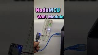 nodeMCU esp8266 12e Wifi module #arduinoproject #iot