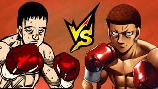 Shinobu Iga vs. Masaru Aoki  - Hajime no Ippo 2 Victorious Road Texture Mod 伊賀 忍 vs 青木 勝