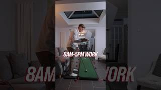 Daily Routine of a GOLF ADDICT … ️‍️ #golf #golfer