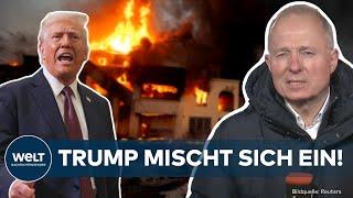 LOS ANGELES: Feuer löst Notstand aus! Zentrum von Hollywood bedroht! Jetzt mischt sich Trump ein!