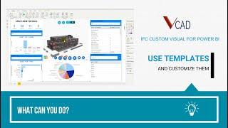 Vcad custom visual - Power BI and BIM integration