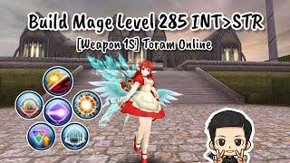 Build Mage Level 285 INT STR (Weapon 1S) Toram Online