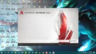 How to active AutoCAD 2019