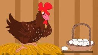 Higgledy Piggledy My Black Hen | Children's Nursery Rhyme With Lyrics | Happy Kids