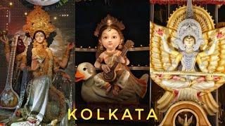 TOP 15 SARASWATI PUJA IN KOLKATA 2025|BATANAGAR|TALA|CHORBAGAN|KOLKATA SARASWATI PUJA 2025