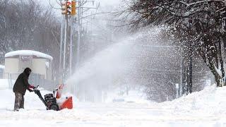 Watch these Pennsylvania residents make the most of the snow