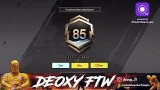 BONUS CHALLENGE TODAY LIVE NOW……. GOAL 500 SUBS | DEOXY FTW