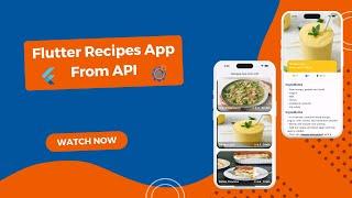 Flutter Recipe App using API || Flutter App Using API