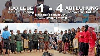 Pertandingan Peresean Masbagik H+8 Ijo Lebe Beleke Vs Adi Luhung