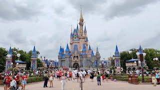 Magic Kingdom 2024 Walkthrough Experience w/ Rides in 4K | Walt Disney World Florida July 2024