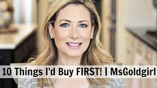 10 Things I'd Buy FIRST If My Makeup Disappeared | MsGoldgirl