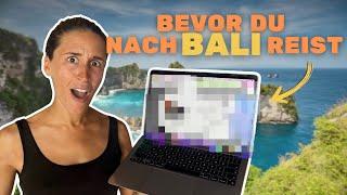 BALI EINREISE 2025 - schnell & einfach I Visa, Zoll, Touristengebühr, Geld, Sim-Karte & Co