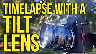 Timelapse with a TILT LENS