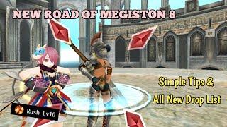 Toram Online - New Road of Megiston 8 Simple Tips & Gameplay || All New Drop List