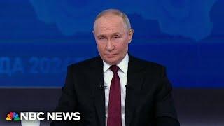 Putin says he'll ask former Syrian president about American Austin Tice