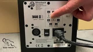How to upgrade Silverback speakers with RAM TWEAKS