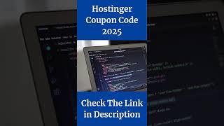 Hostinger Coupon Code for Hosting | 11 January 2025#hostingdiscounts #shorts