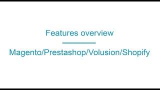 MobileAppEditor.com - Magento, Prestashop, Volusion and Shopify Feature