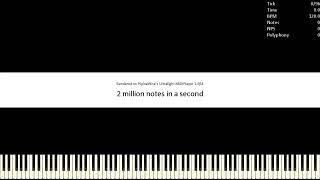 [Black MIDI] 2 Million Notes In a Second ~ Carlos S. M.