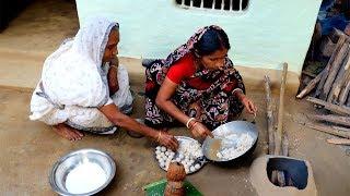Grandma's Special White Narkol Naru for Bangali Lakshmi Puja