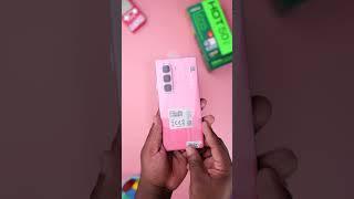 Pink Infinix Hot 50 Pro + unboxing