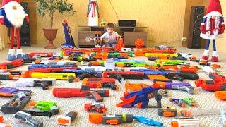 Full NERF Blaster Arsenal Review  Самая Большая коллекция нерф