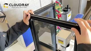 Cloydray Laser Marking Machine Protective Cover Installation Instructions--Safety is the first!