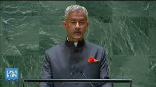 India doesn't condemn Netanyahu but vomits lies about Pakistan at UNGA | Dawn News English