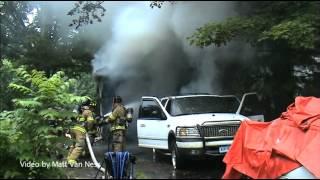 409 Wall Street | Fully Involved Garage Fire