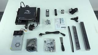 How to Assemble Ender-3 Unboxing and Operation Tutorial Video Creality 3D Printer