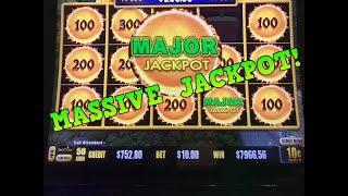 MASSIVE MAJOR JACKPOT Huge WIN on Dragon Cash At San Manuel Casino!️