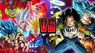 EZA LR TEAM UNIVERSE 7 VS. THE MOST DIFFICULT BOSSES OF THE 9TH ANNIVERSARY META! DBZ: Dokkan Battle