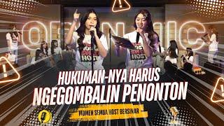 HOST YANG KALAH DIHUKUM NGEGOMBAL SAMA  OLLA JKT48 #HostSweetHostJKT48