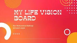 My Life Vision Board Pecha Kucha Speech (NOR MUHAMMAD BAIHAQI SIT2307-0239)