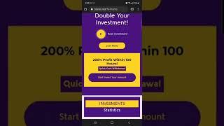 New HYIP Alert Zessis ~ Double Your Crypto In 100 Hours ~ Another Girali⁉️