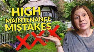 7 Mistakes That Create More Garden Maintenance