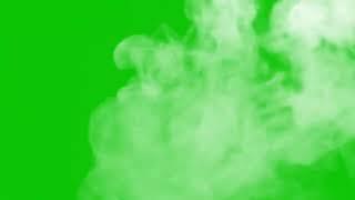 Дым на зеленом фоне 3 футажа дыма   (ХРОМАКЕЙ ДЫМ) футажи дым туман