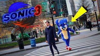 SONIC THE HEDGEHOG IN REAL LIFE PRANK!!!