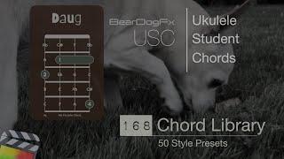 Guitar Chords for Final Cut Pro Update 1.1 Ukulele Student Chords