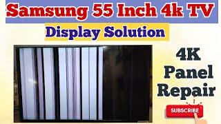 Samsung 55 Inch 4k TV Display Repair UA55AU7600KXXL Samsung 4K Ultra Display Repair 